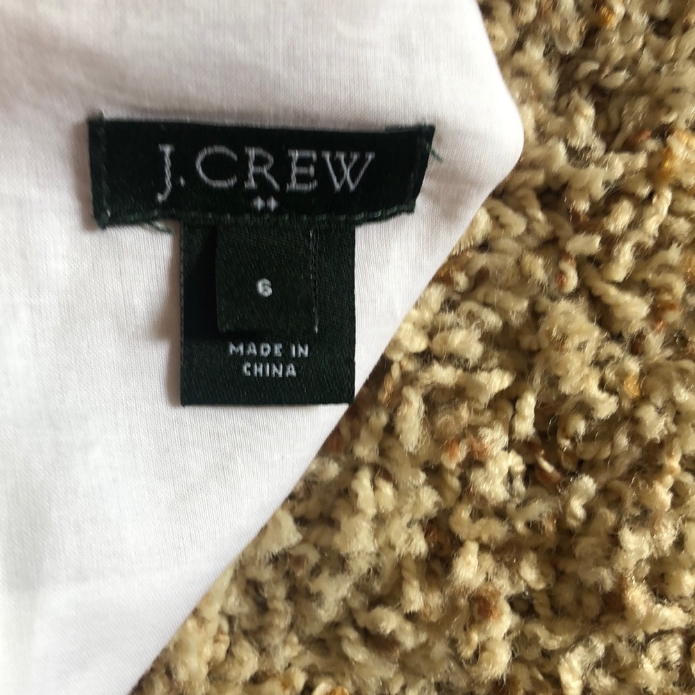 J. Crew White Sleeveless Top with Textured Details - Picture 4 of 4